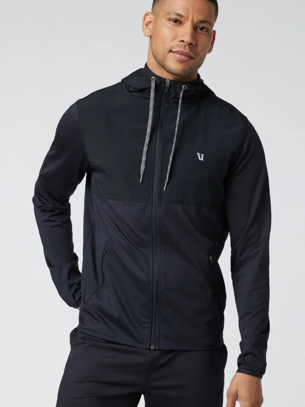 Vuori Sunday Element Jacket Black Size S (New)